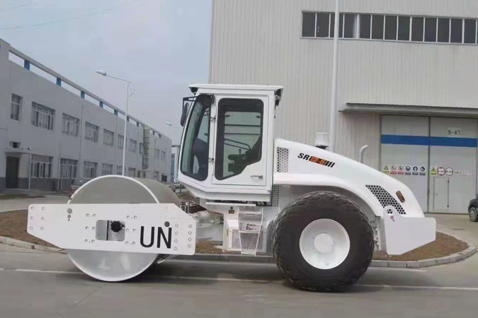 世界有我，山推助力聯(lián)合國維和任務(wù)。